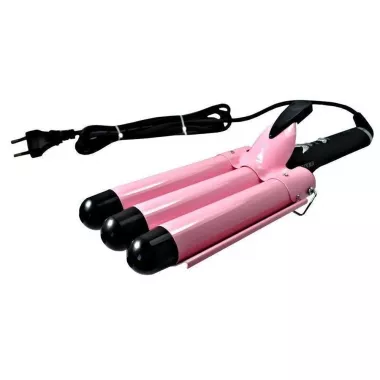 Тройная плойка для волос Gemei GM 1956 дисплеем Тройная плойка для волос Gemei GM 1956 дисплеем