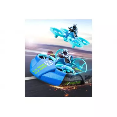 Радиоуправляемая машина амфибия 3в1 Море, Земля и Воздух (BLUE)