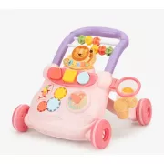 Детские ходунки-каталка с развивающим центром – первые шаги с радостью и пользой розовый