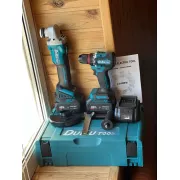 Бесщеточный комплект 2 в 1 ударный шуруповерт DTW 488 и болгарка DGA506 PRO