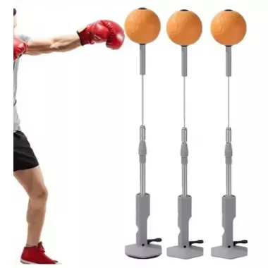 Боксерская груша с подставкой / Скоростная груша для тренировокна стойке, боксерский мяч