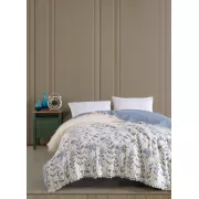 Муслинове покривало Botanic 230х250 см Блакитний