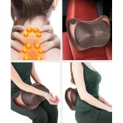 Массажная подушка CHM-8028 для машины и дома с инфракрасным подогревом