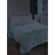 Сірий Дитячий плед-покривало Magic Blanket, що світиться в темряві 150*200