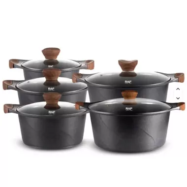 Набір каструль 5 в 1 Cookware Set R-80003 Набір каструль 5 в 1 Cookware Set R-80003