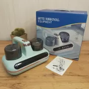 Розовый Беспроводной умный очиститель от клещей с ультрафиолетовой стерилизацией и HEPA-фильтром