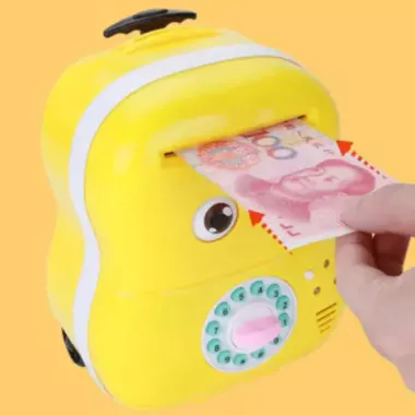 Сейф дитячий Валіза 363-9А інтерактивна скарбничка валіза