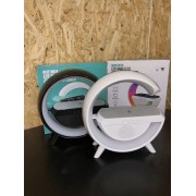 Умный светильник/ Ночник c беспроводной зарядкой для телефона/Bluetooth-колонка