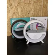 Умный светильник/ Ночник c беспроводной зарядкой для телефона/Bluetooth-колонка