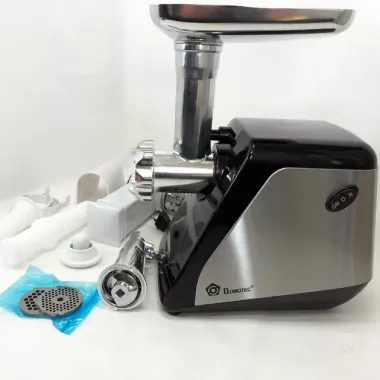 Мясорубка DOMOTEC MS-2024 (3000Вт, томати, терки/шатківниці) Мясорубка DOMOTEC MS-2024 (3000Вт, томати, терки/шатківниці)