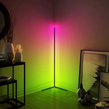 Угловой LED торшер Ledox Design с пультом и регулируемой яркостью 330 цветовых комбинаций
