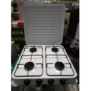 Настольная газовая плита, плита на 4 конфорки Domotec MS 6604 , таганок