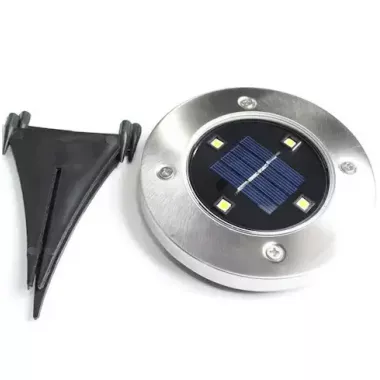 Садовий вуличний світлодіодний ліхтар-підсвічування на сонячній батареї 4шт Solar Pathway Lights