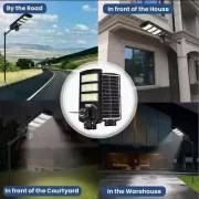 Камера-фонарь 4G уличный на солнечной батарее 300W с датчиком движения