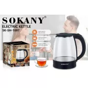 Електричний скляний чайник Sokany SK-SH-1097