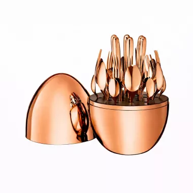 Столовые приборы из нержавеющей стали EGG 24 шт Bronze