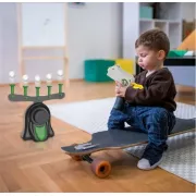 Воздушный тир детский игровой набор Hover Shot Стрельба по парящим шарикам летающие мишени