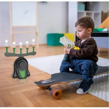 Воздушный тир детский игровой набор Hover Shot Стрельба по парящим шарикам летающие мишени