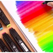 Набір двосторонніх скетч-маркерів для малюванняTouch на спиртовій основі