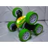 Машинка-перевертыш на радиоуправлении Stunt car exciter Зеленая