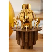 Столовые приборы из нержавеющей стали EGG 24 шт Gold