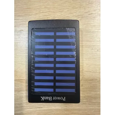 Сонячний Power Bank Solar 30000 mAh / Повербанк Solar 2xUSB з ліхтариком