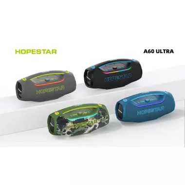 Колонка Bluetooth Hopestar A60 Ultra 450 Вт с микрофоном RGB, IPX6, 30000 мАч