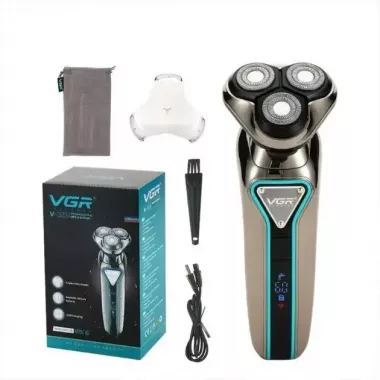 Профессиональная аккумуляторная бритва для бороды VGR V-323