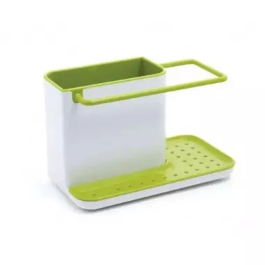 Універсальний органайзер для кухні на раковину 3 в 1 DAILY USE, для щіток, губок, мила та рушників