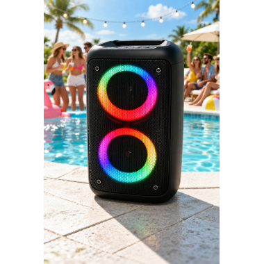 Беспроводная многофункциональная колонка ABS-3202 с RGB-подсветкой