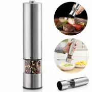 Ручной измельчитель для соли и перца из нержавеющей стали / Электрическая мельница для специй, перца и соли