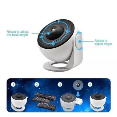 Домашний планетарий + 14 картриджей ночник проектор звездного неба галактика с сменными картриджами Домашний планетарий + 14 картриджей ночник проектор звездного неба галактика с сменными картриджами