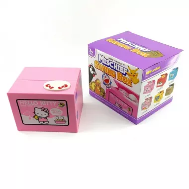 Интерактивная копилка Hello Kitty Piggy Banк розовый