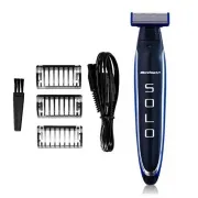Мужской триммер Micro Touch Solo, Машинка для стрижки бороды 3 в 1