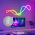 Умная гибкая LED Neon RGB лента-шланг 5 метров от USB управление режимами с телефона,Bluetooth приложение,пульт
