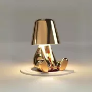 Настольная лампа-ночник Микки сидячий с сенсорным управлением и магнитным креплением