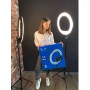 Кільцева LED лампа RL-18, 45см, пульт у комплекті