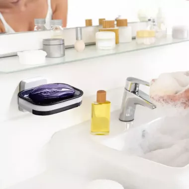 Настінний двошаровий тримач для мила Soap Dish Настінний двошаровий тримач для мила Soap Dish