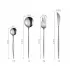 Набор столовых приборов Kitchen Ware 24 шт из нержавеющей стали на 6 персон Silver Набор столовых приборов Kitchen Ware 24 шт из нержавеющей стали на 6 персон Silver