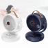 Аккумуляторный мини вентилятор VU-05/FS-25 с поворотом / Вентилятор Mini fan с LED-подсветкой и USB