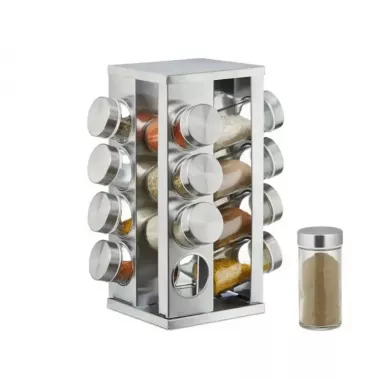 Карусель для спецій Spice carousel 16 відсіків, підставка для спецій, баночки для спецій, набір для спецій