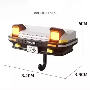 Настенный держатель для ключей Toyota AE86 Trueno с подсветкой фар