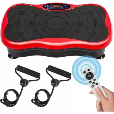 Виброплатформа для тренировок + пульт, до 150кг, от сети / Вибрационная платформа для похудения