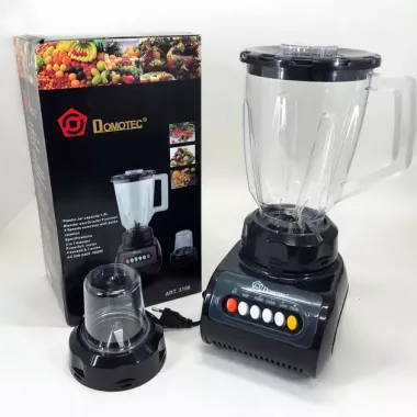 Блендер стационарный с кофемолкой domotec ms-9099 250 вт, блендер настольный электрический