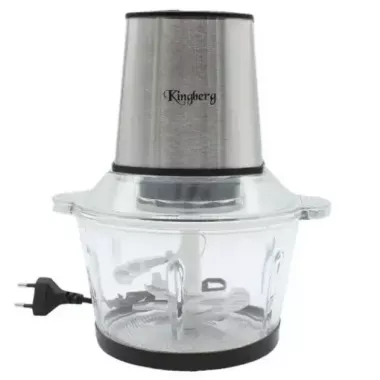 Подрібнювач побутовий електричний з чашею 2 л 800 Вт Kingberg KB-2009 Подрібнювач побутовий електричний з чашею 2 л 800 Вт Kingberg KB-2009