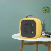 Портативный обогреватель от сети, 500Вт, Настольный тепловентилятор / Электрообогреватель KRT-01