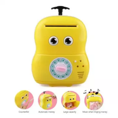 Сейф дитячий Валіза 363-9А інтерактивна скарбничка валіза