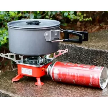 Портативная газовая плита Portable Card Type Stove K-202