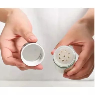 Карусель для специй набор для специй 16 емкостей Stainless steel and wood / органайзер для хранения специй Карусель для специй набор для специй 16 емкостей Stainless steel and wood / органайзер для хранения специй