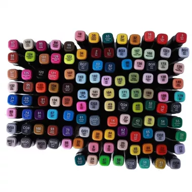 Набір двосторонніх скетч-маркерів для малюванняTouch на спиртовій основі